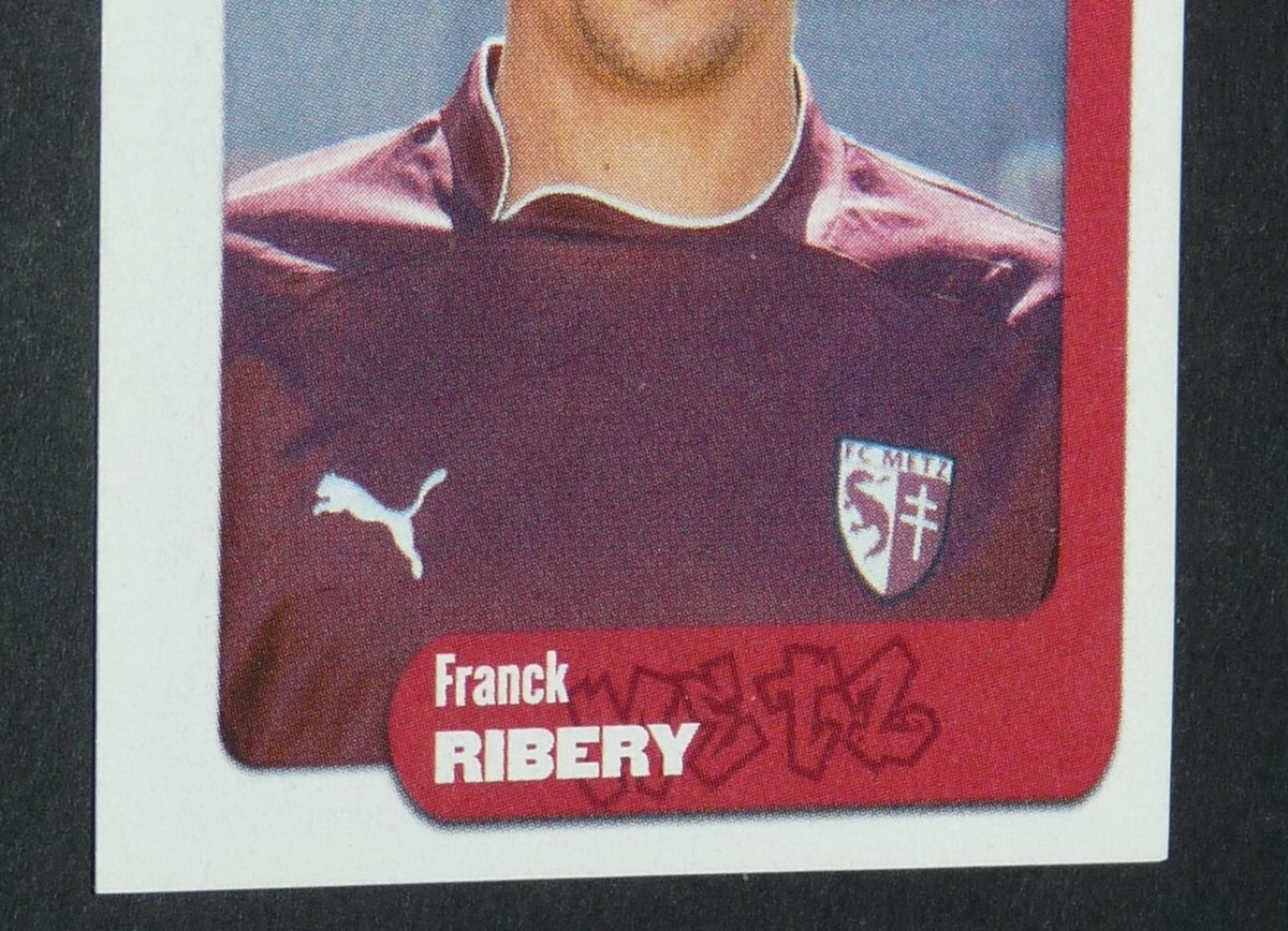 118 FRANCK RIBERY Fc Metz Lorraine Rookie Panini Football Super Foot 2005 2006 EUR 34,99 - FR