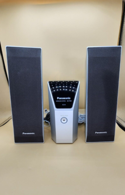 PANSONIC REAR SPEAKER AMPLIFIER SE-FX60 W/ SHELF SPEAKERS SB-FS941