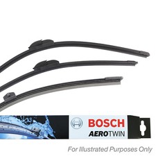Fits Seat Ateca SUV Bosch Aerotwin Front & Rear Windscreen Wiper Blades
