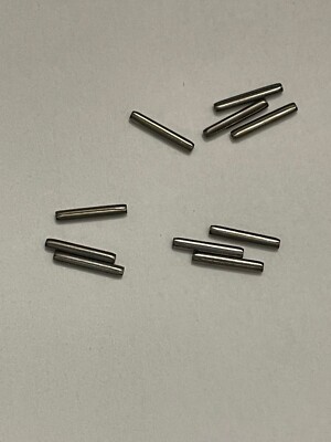 10 Premium Stainless Steel Spirol heavy duty coiled spring pins 1/16'' x 3/8''