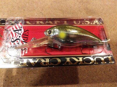 LUCKY CRAFT MOONSAULT CB-250F 2-1/2 1/2OZ ''METALLIC AYU'' Fishing Lure Crankbait