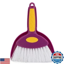 Cadet Home Solutions Broom Mini Hand Whisk and Snap-on Dustpan Set (1, Small)