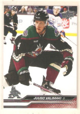 Juuso Valimaki 2023-24 Upper Deck Series 1 Base Card #8 Coyotes