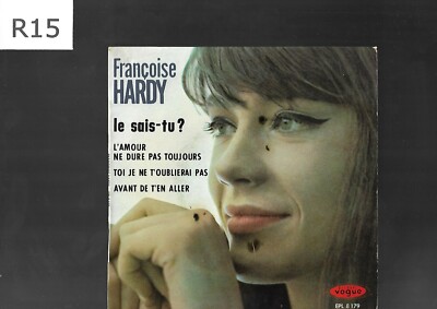 7'' Francoise Hardy - le sais tu? L´amour Ne Dure Pas Toujours. usw. 1963