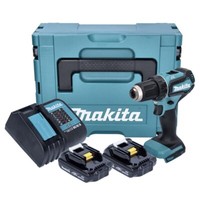 Makita Ddf 485 Syj Akku Bohrschrauber 18 V 50 Nm + 2X Akku 1,5 Ah + LadegeräT