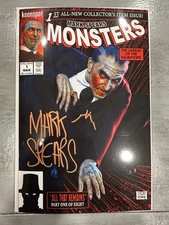 Mark SPEARS Monsters #1 4th Print McFarlane RED C2E2 EXCLUSIVE Signed & Remarked