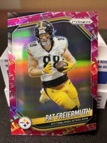 2025 Panini Prizm Pat Freiermuth /60 Super Bowl LX Prizm #243 Steelers