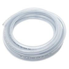 Gloxco Clear Braided PVC Tubing, Food Grade, Heavy Duty Reinforced Hose, 1/2"...