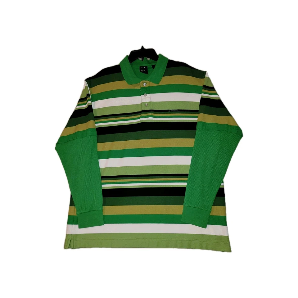 Мужская рубашка с длинным рукавом Karl Kani 90-е ретро хип-хоп рэп, 2XL - Изображение 2 из 4