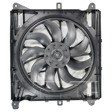 TYC 625430 Dual Radiator & Condenser Cooling Fan Assembly Std Duty New
