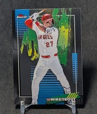 Mike Trout 2026 Topps Finest Chrome Baseball Card #58 Los Angeles Angels