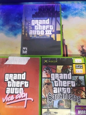 Grand Theft Auto Bundle GTA 3, Vice City, San Andreas Gested Working