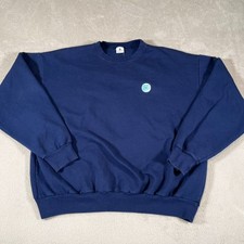 Vintage 90s AT&T Sweatshirt Mens Size XL Navy Blue Crewneck Pullover Made in USA
