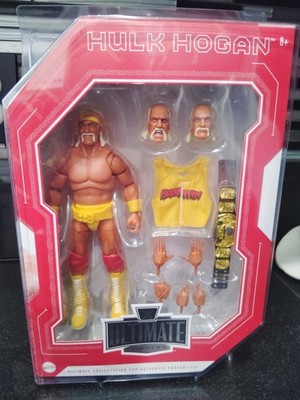 Hulk Hogan Ultimate Edition WWE Action Figure/ With Protective Case