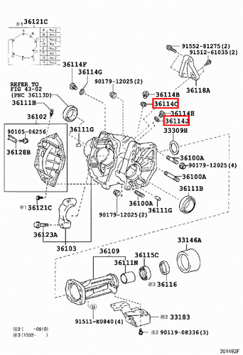Genuine Ractis NCP125 NCP105 Raum NCZ25 Runx ZZE124 NZE124 Transfer Plug Gasket - Picture 7 of 20