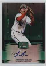 2012 Leaf Metal Draft Green 10/10 Jeremy Baltz #BA-JB5 Auto 0t3
