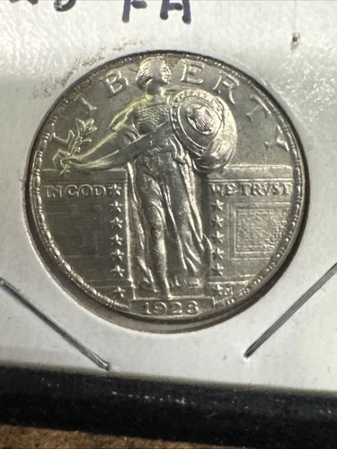 * 1928-P * SOLID+ GEM BU MS STANDING LIBERTY QUARTER * FROM ORIGINAL COLLECTION