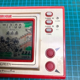 【Operation Confirmed】GAME&WATCH Mickey Mouse MC-25 Retro Game Nintendo