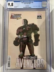 West Coast Avengers #6 Bengus Variant Cover CGC Graded 9.8 Marvel Vs Capcom