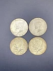 Lot Of 4 Kennedy 40% Silver Half Dollars 1968 1967