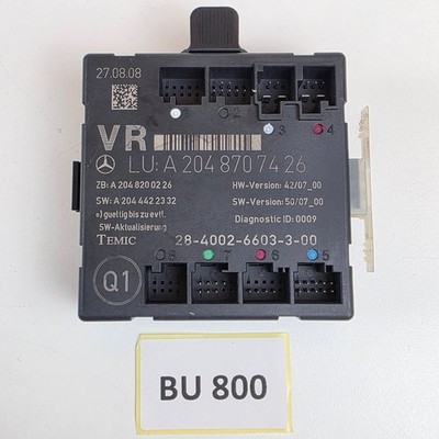Türsteuergerät vorne rechts Mercedes W204 C300 C250 E400 Bj 08-18 OEM