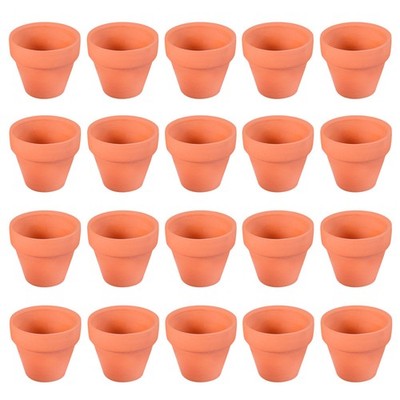  Sukkulenten Töpfe Terracotta Blumentopf Kaktus -Topf Miniatur-Blumentöpfe