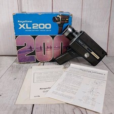 UNTESTED Keystone XL200 Super 8 Movie Camera w Zoom - Electric Eye Manual Box