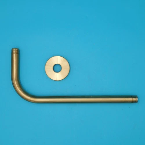 Signature Hardware SHRSA122BG 12-3/8" Wall Mounted Shower Arm and Flange - Picture 2 of 4