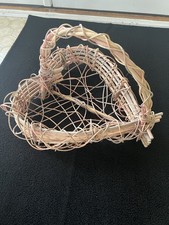 BASKET/HEART SHAPED WOVEN GRAPEVINE / WILLOW ...