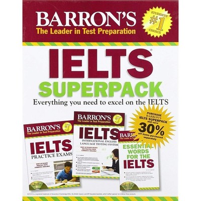 Barron's IELTS Practice Exams with Audio CDs: International English Language...
