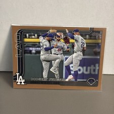 2025 Topps Series One Dodgers Swagger #255 Gold #'d /2025