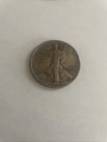 1942 Walking Liberty Silver Half Dollar