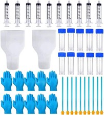 50 Pieces of Set AI Artificial Insemination Dog Breeding Kit, Disposable...