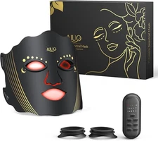 Red Light Therapy Mask Set, Led Mask Light Therapy for Face & Neck Near-Infrared