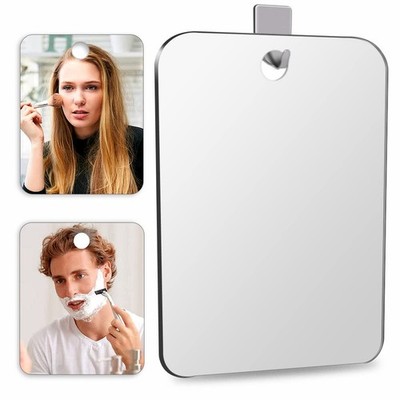 Shatterproof Shower Mirror Fogless for Shaving(2 Pack,Larger 10.7X8 Ih)43% than