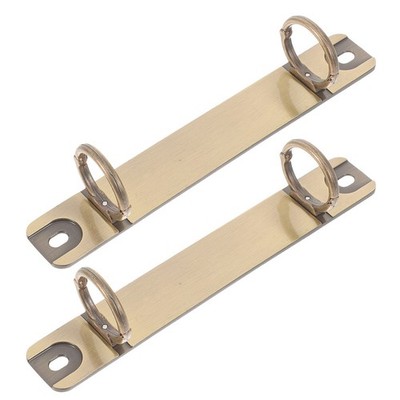 2 Pcs Bindemittelmechanismus Ringbinder Für Lose Blätter Metallklammern