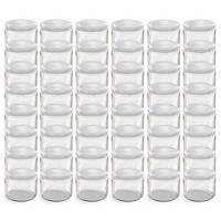 Oputec 48X 282 Ml EinmachgläSer Schraubdeckel Weiß MarmeladengläSer SturzgläSer