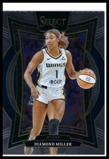 Diamond Miller 2025 Panini Select WNBA #15 Dallas Wings