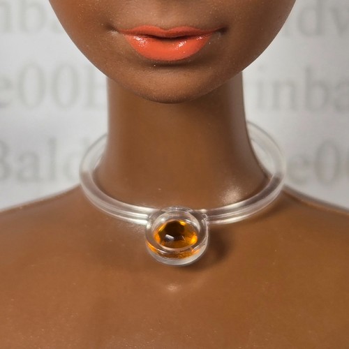 JEWELRY ~ GOLDEN DREAM 45TH ANNIVERSARY CHRISTIE DOLL REPRO PLASTIC NECKLACE