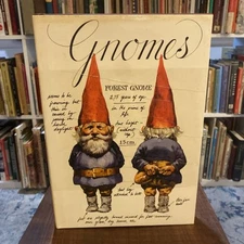 Gnomes - Rien Poortvliet, Wil Huygen, 1977 hc w/dj, Harry N. Abrams Inc.