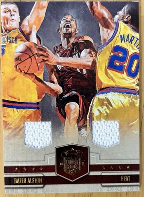 2009-10 Panini Court Kings  Rafer Alston Dual Relic Memorabilia /149 #65