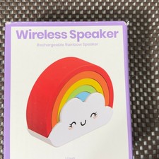 GEMS Rainbow Rechargeable Portable Speaker Radio Frequency