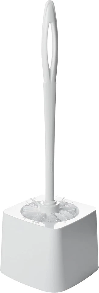 Cepillo de inodoro Rubbermaid Commercial Products 15", blanco, cuenco blanco  Foto 2 de 4
