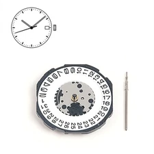 23.7mm 32,768Hz Frequency Quartz Watch Movement Date @ 3 with Adjusting Stem A