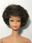 Vintage Barbie Brunette BUBBLECUT Doll - BARBIE BODY  (1960s)
