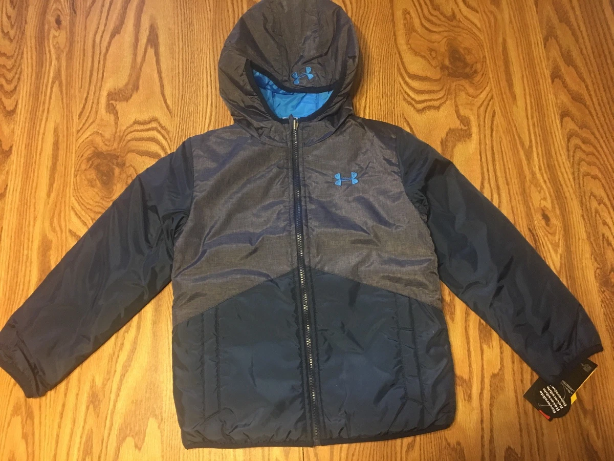 Under armor boys coat discount