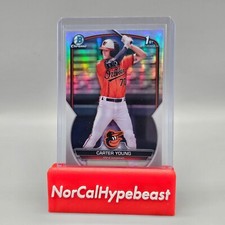 2023 Bowman Chrome Baseball Carter Young 1st BCP-183 Refractor /499 B