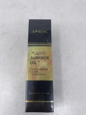 LIYAL'AN Body Shimmer Oil Rose Gold Glow Glitter Face Liquid Illuminator 3.38oz