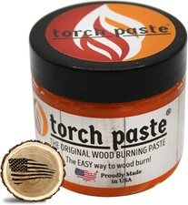 Torch Paste 3Oz Wood Burning Adhesive For Stencils Crafts And Diy Projects