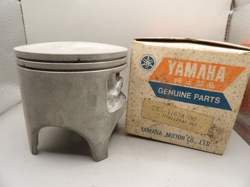 NOS Genuine Yamaha Piston 1.00 Over 1979 YZ400 YZ 400 2X5-11638-00-00 - Picture 2 of 6